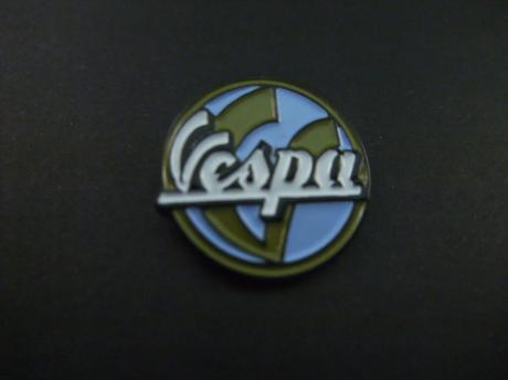 Vespa scooter logo wit